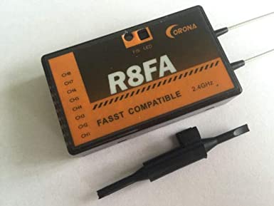 Corona - R8FA 8 Channel 2.4ghz FASST Compatible Receiver