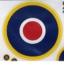 RAF06 - RAF Roundels Type C1 - 100mm - Pair