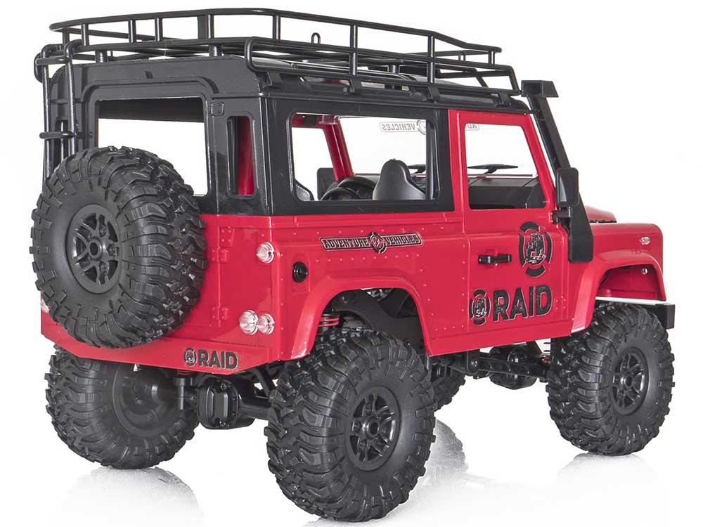 Funtek RAID Adventure 1 Hardtop 1/12th 4WD Off-Road RTR (Red)