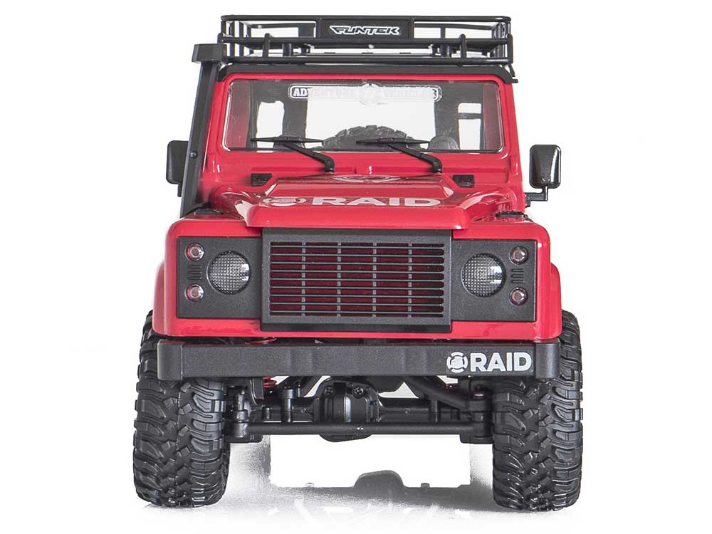 Funtek RAID Adventure 1 Hardtop 1/12th 4WD Off-Road RTR (Red)