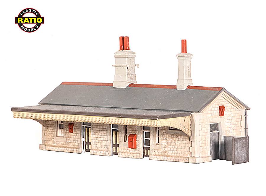 Ratio 204 Station Building - N Gauge