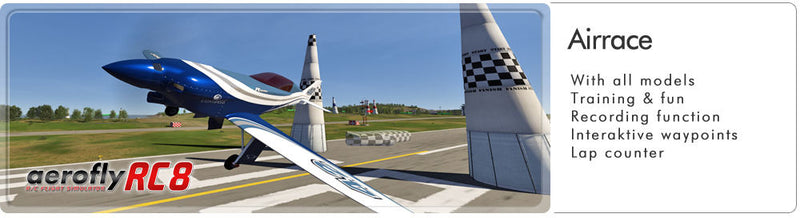 Ikarus AeroflyRC8 Simulator with Flight Controller