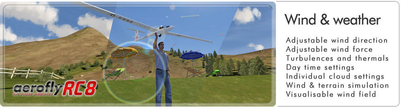 Ikarus AeroflyRC8 Simulator with Flight Controller