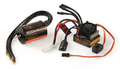 Radient Car/ESC set - Reaktor 3500KV Brushless Motor/ESC