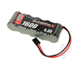 Superpax Battery 2/3A 6V 5-Cell 1600mAh NiMH SBS-Flat Rx-JR