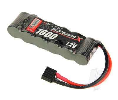 Superpax Battery 2/3A 7.2V 6-Cell 1600mAh NiMH SBS-Flat HCT