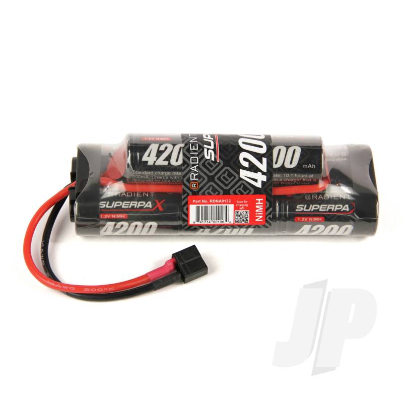 NiMH 9.6V 4200mAh SC 6-2 Hump HCT