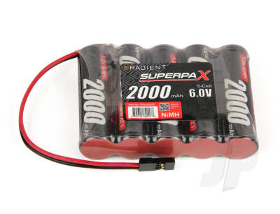 RADIENT SUPERMAX BATTERY. 2000MAH 6.0V