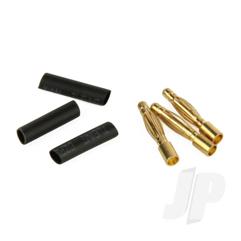 Bullet Connectors 2mm Male (3pcs)