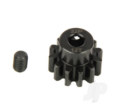 Pinion Gear 32P Steel 12T