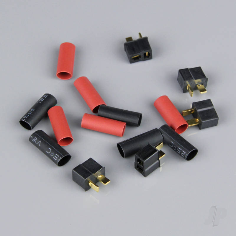 Mini Deans Female including Heat Shrink (Battery End) (5pcs)