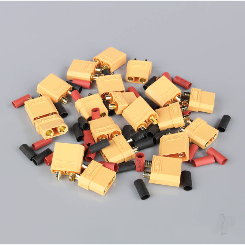 XT90 Pairs including Heat Shrink (10pcs)