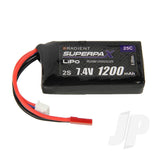 Radient LiPo 2S 1200mAh 7.4V 25C JST