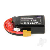 LiPo 3S 1400mAh 11.1V 30C XT60