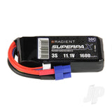 LiPo 3S 1600mAh 11.1V 30C EC3