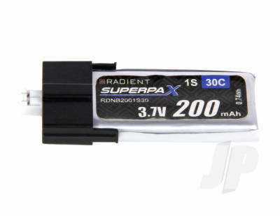 Radient Lipo Battery 1s30c 200mAh