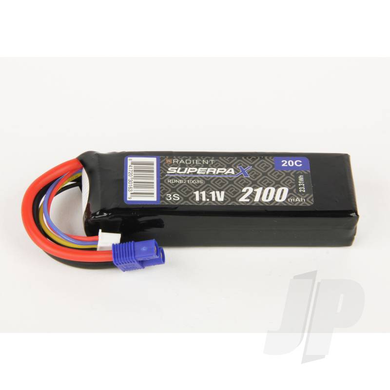 LiPo 3S 2100mAh 11.1V 20C EC3