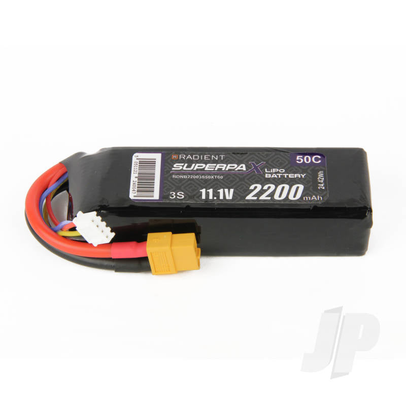 LiPo 3S 2200mAh 11.1V 50C XT60