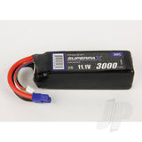 LiPo 3S 3000mAh 11.1V 30C EC3