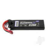 LiPo 2S 3200mAh 7.4V 30C Deans (HCT)