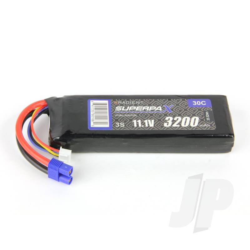 LiPo 3S 3200mAh 11.1V 30C EC3