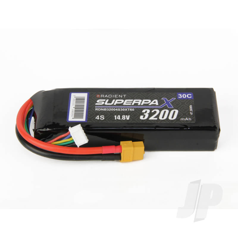 LiPo 4S 3200mAh 14.8V 30C XT60