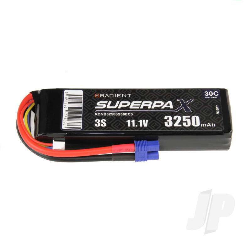 LiPo 3S 3250mAh 11.1V 30C EC3