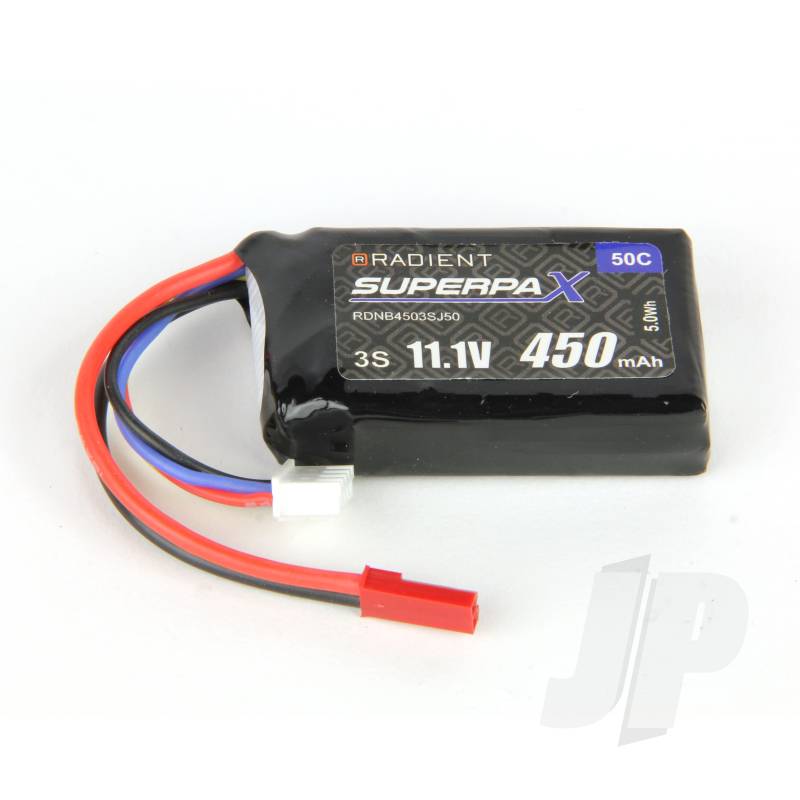 LiPo 3S 450mAh 11.1V 50C JST