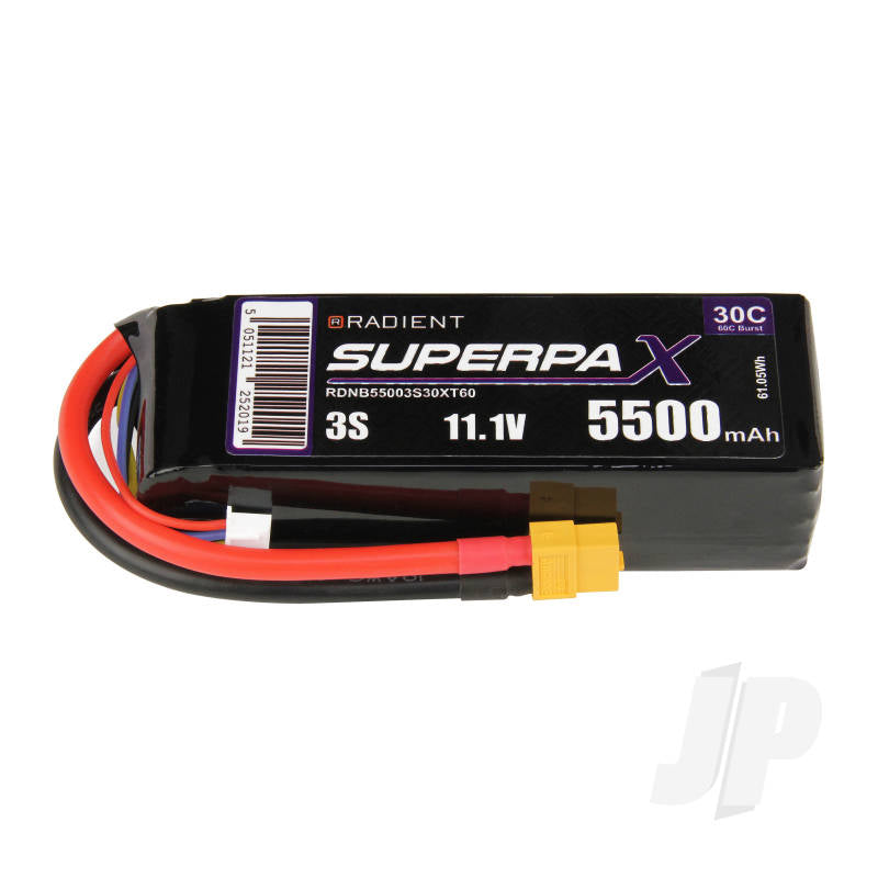 LiPo 3S 5500mAh 11.1V 30C XT60