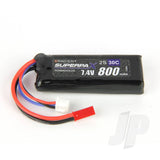 LiPo 2S 800mAh 7.4V 30C JST