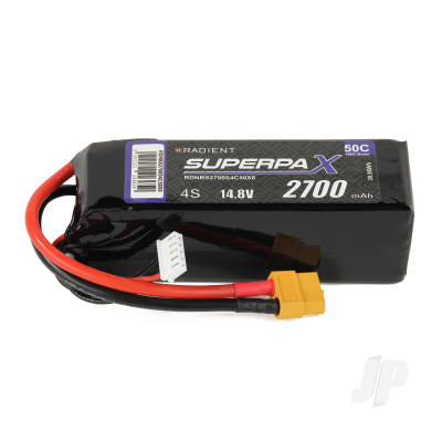 Radient LiPo 4S 2700mAh 14.8V 50C (XT60)