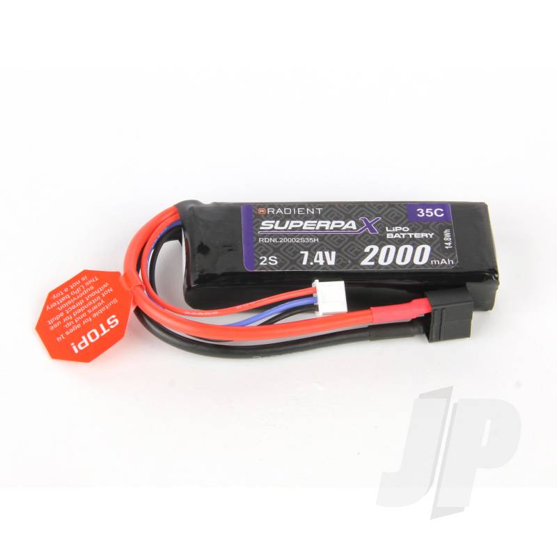 LiPo 2S 2000mAh 7.4V 35C HCT