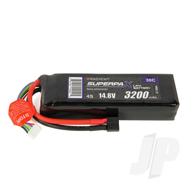 LiPo 4S 3200mAh 14.8V 30C HCT