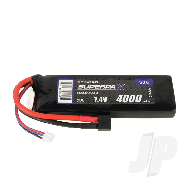 LiPo 2S 4000mAh 7.4V 50C HCT