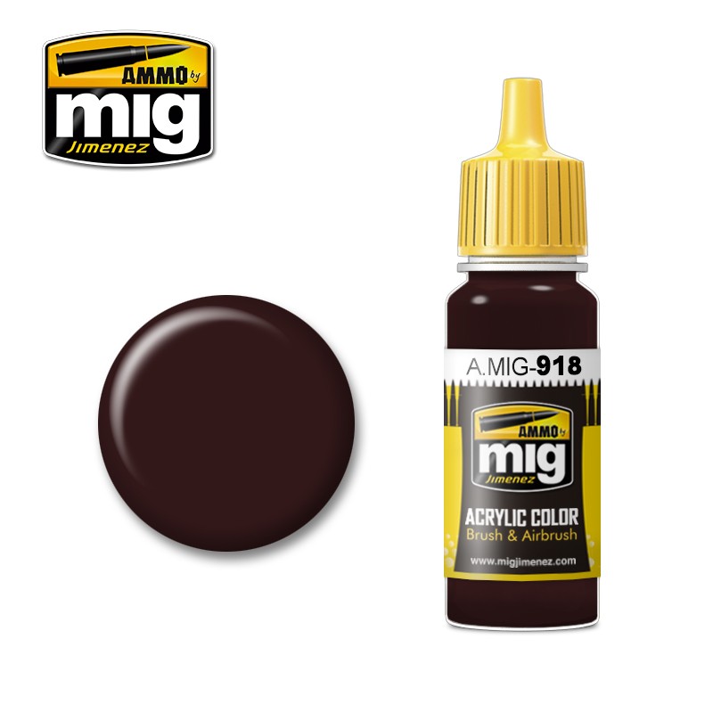 Ammo Mig Jimenez Acrylic 17ml Paint RED PRIMER SHADOW