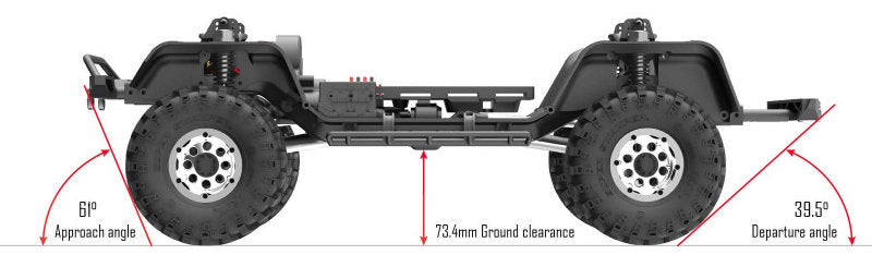 Absima Redcat Crawler Gen8 -ORANGE EDITION
