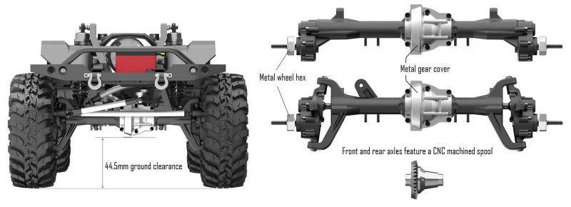 Absima Redcat Crawler Gen8 -ORANGE EDITION