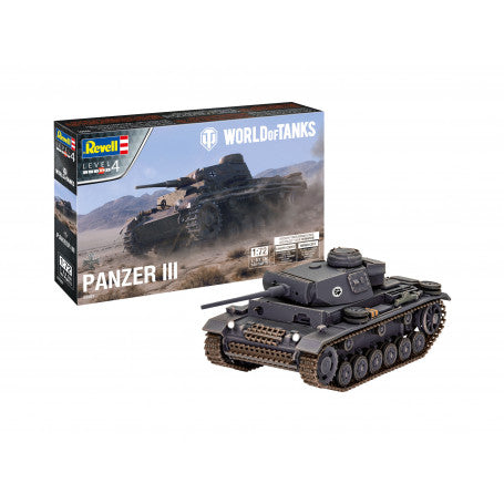 Revell 1/72 PZKPFW III AUSF. L WORLD OF TANKS 03501