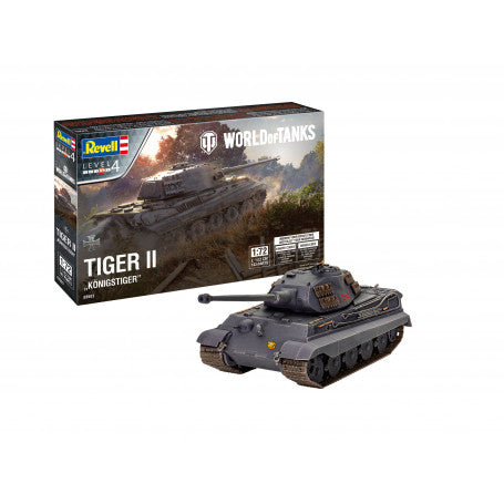 Revell 1/72 TIGER II AUSF. B KONIGSTIGER WORLD OF TANKS 03503