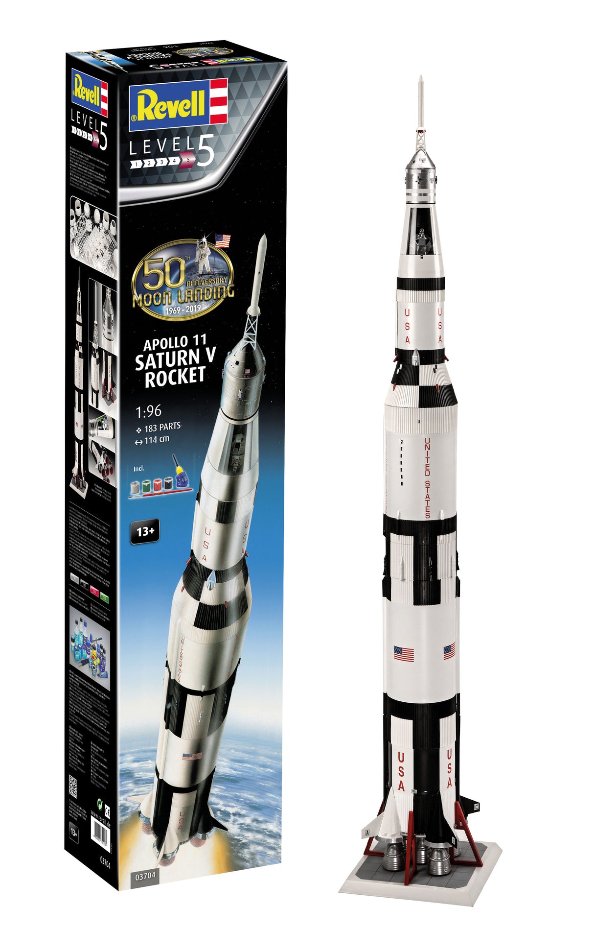 Revell 1/96 Apollo 11 Saturn V Rocket 03704