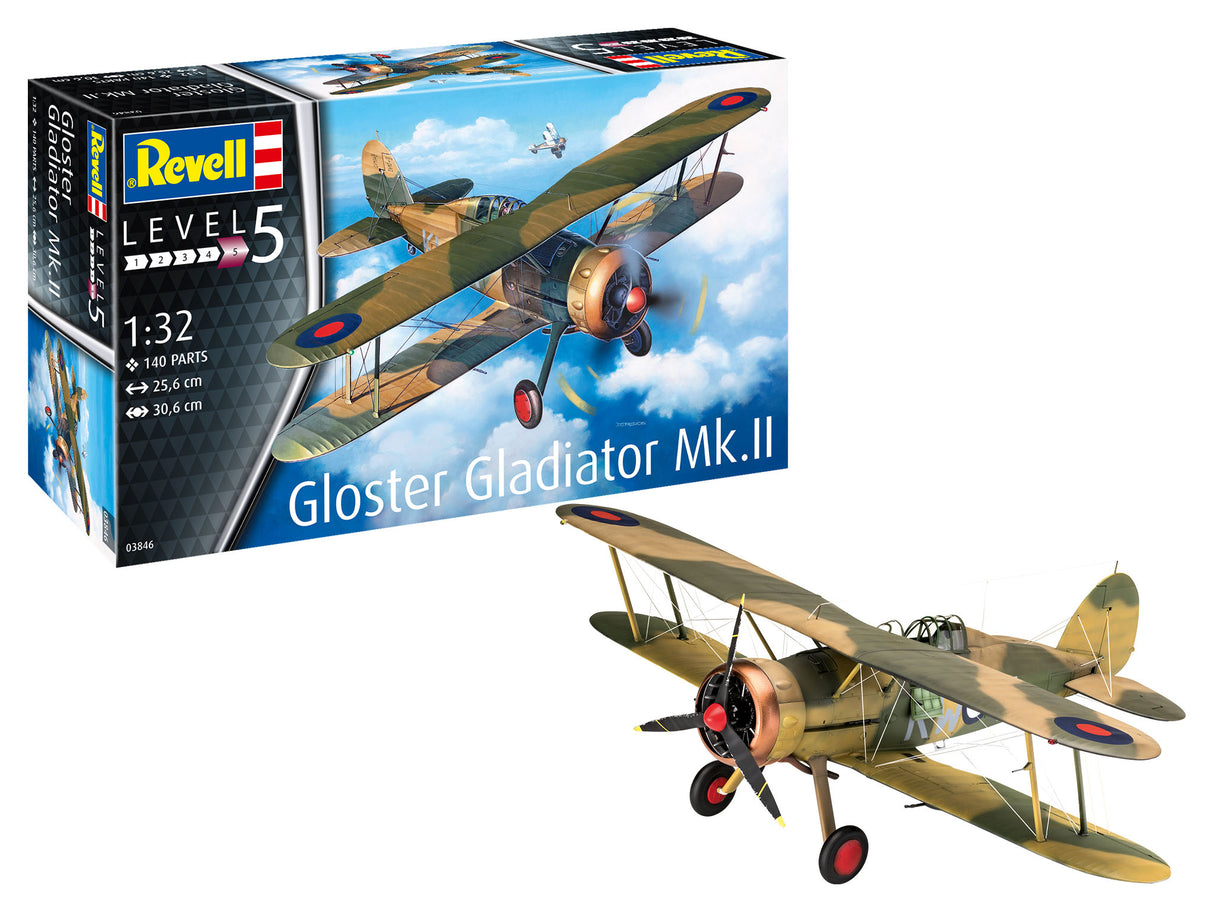 Revell 1/32 Gloster Gladiator Mk. II 03846 (ICM Rebox)