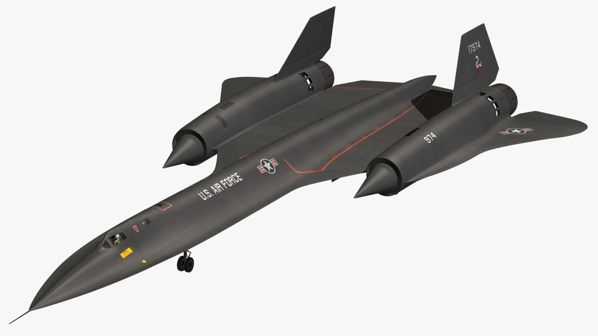 Model Set SR-71 Blackbird 1:110