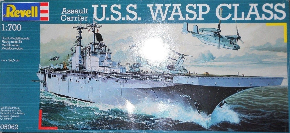 Model Set Assault Carrier USS WASP CLASS 1:700