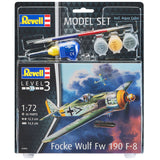 Revell 1/72 Focke Wulf FW190 F8 Gift Set 63898