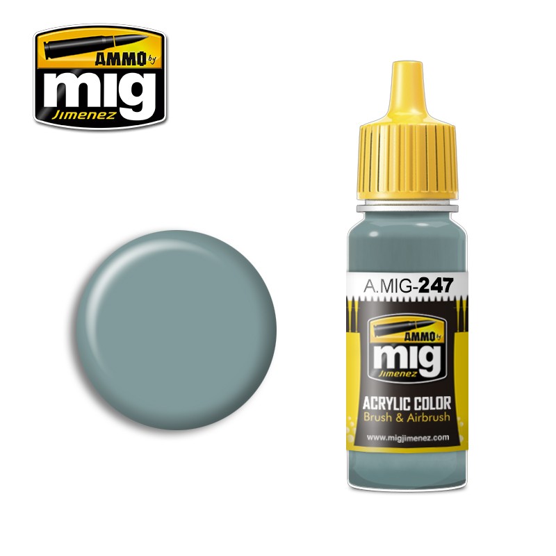 Ammo Mig Jimenez Acrylic 17ml Paint RLM 78 HELLBLAU