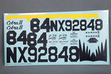 ROC HOBBY P-39 AIRCOBRA DECAL SHEET