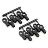 RPM TRAXXAS SHORT ROD ENDS - BLACK  replaces TRX 5347 (Box 47)