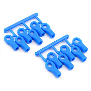 RPM TRAXXAS SHORT ROD ENDS - BLUE  replaces TRX 5347