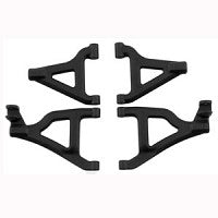 RPM TRAXXAS 1/16TH SLASH 4x4 FRONT A-ARMS BLACK