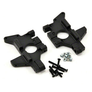 RPM T/E-MAXX REAR BULKHEADS BLACK